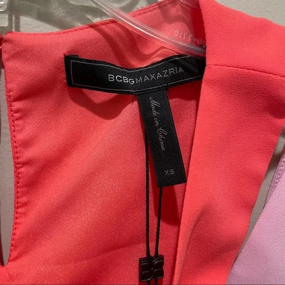 BCBGMaxAzria Chantal Dress Ambrosia Combo Size XS - Picture 6 of 8